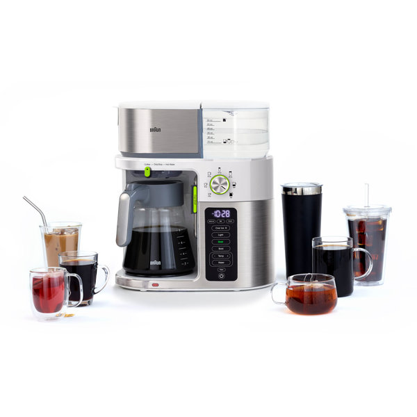 Braun MultiServe 10Cup Certified Coffee Maker with Internal Water